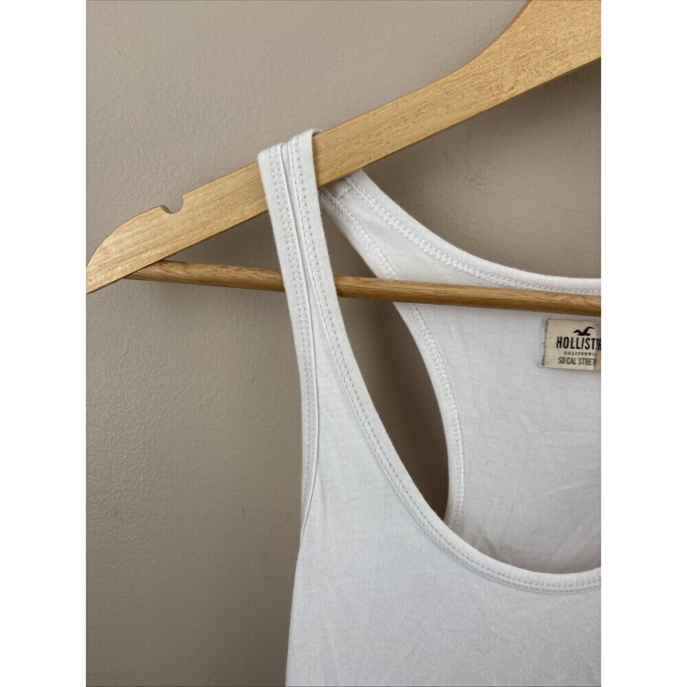 Hollister Women’s S Social Stretch Tank Dress Navy Tiered Lace Y2K - Picture 3 of 6